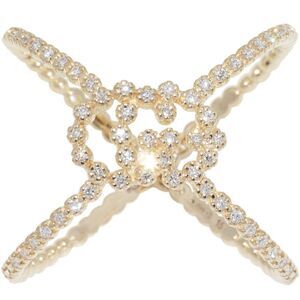 Gucci K18YG Diamond Ring